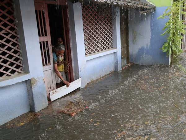 दक्षिण भारत में जमकर हुई बारिश 