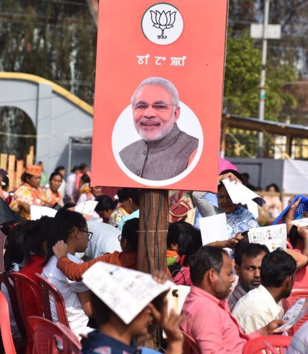 मोदी की चुनावी रैली से क्यों उठकर चले गए मणिपुर के लोग?