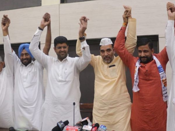 जाट, वैश्य, ब्राह्मण और दलित समीकरण बनाने की कोशिश