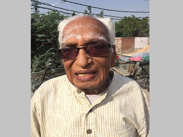 वी संथानम ने हर चुनाव में किया मतदान