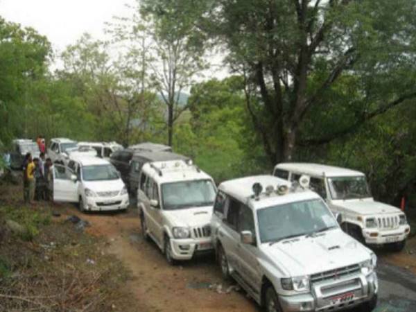 परिवर्तन यात्रा से लौटते समय नक्सलियों ने किया था हमला