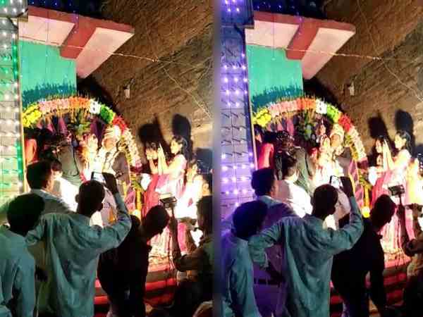 फौजी दूल्ला फूला नहीं समया और निकाल ली पिस्टल