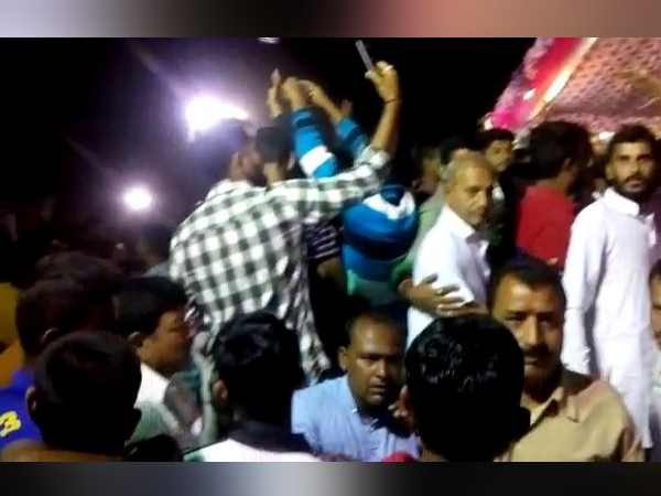 Junagadh BJP lok sabha candidate chudasama face protests during public event