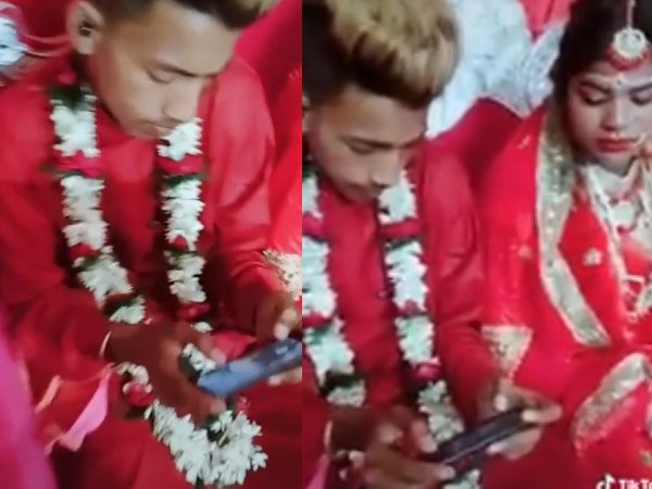 शादी में PUBG खेलने वाला दूल्हा