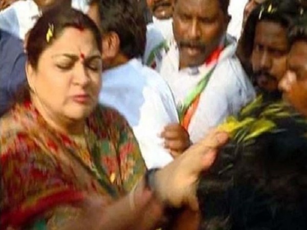 शख्स ने खुशबू के साथ बदतमीजी की थी