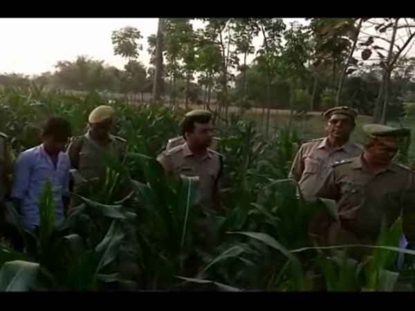 गन्ने के पत्ते लेने गई थी छात्रा