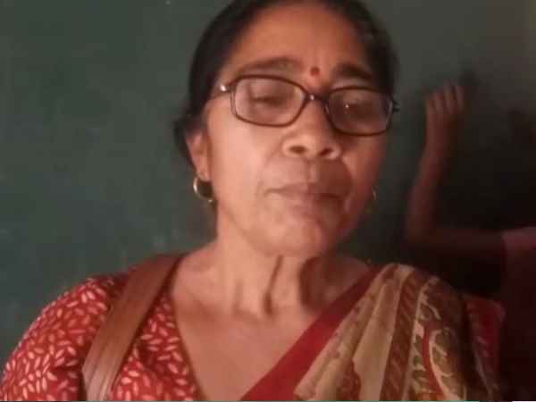 जनसभा की स्कूल में नहीं थी परमिशन