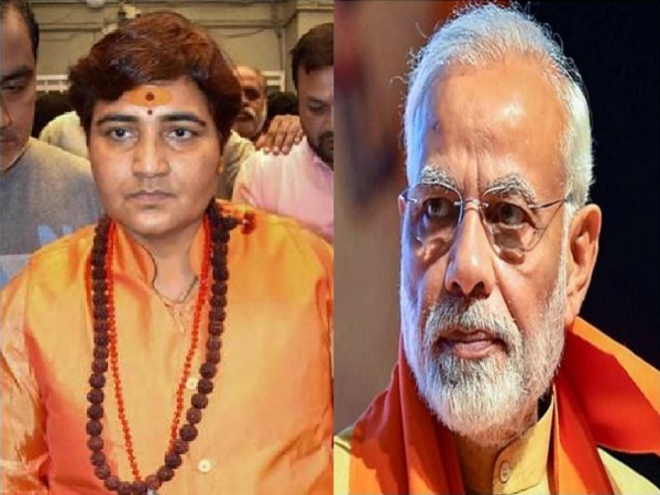 'हिंदू संस्कृति को 'आतंकवादी' कहने वालों को जवाब है साध्वी की उम्मीदवारी' 'हिंदू संस्कृति को 'आतंकवादी' कहने वालों को जवाब है साध्वी की उम्मीदवारी'