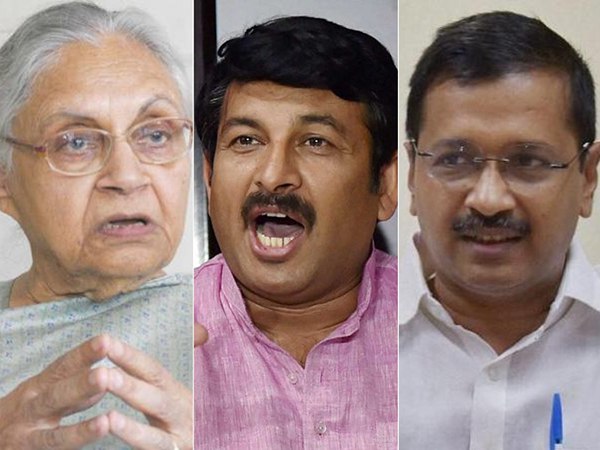 दिल्ली का चुनावी त्रिकोण