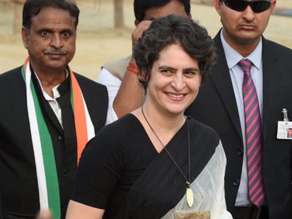 कांग्रेस महासचिव प्रियंका गांधी का भी नाम चर्चा में