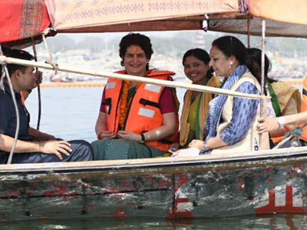 Priyanka gandhi special worship in kashi vishwanath for victory in 2019 election 