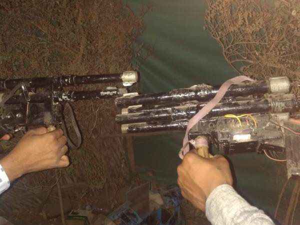 पुलिस ने विस्फोचक सामग्री की बरामद