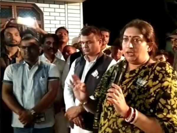 smriti irani statement on rahul gandhi in amethi uttar pradesh smriti irani statement on rahul gandhi in amethi uttar pradesh