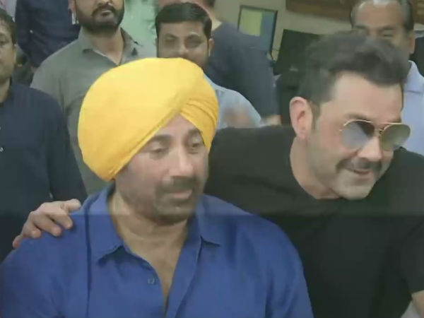 सनी ने किया नामांकन 