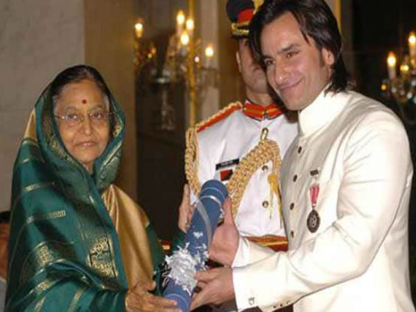  पद्मश्री सम्मान को लेकर सैफ अली खान ने कही बड़ी बात 