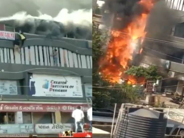 45 मिनट देर से पहुंची दमकल की गाड़ी