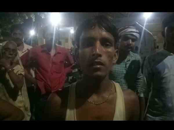 hooligans burnt a man alive in the market