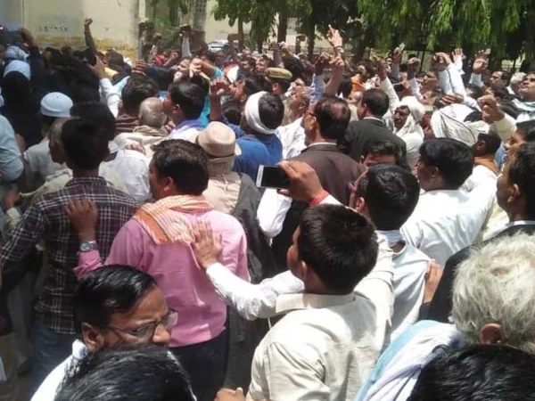 bjp mla ashok singh chandel surrendered in court