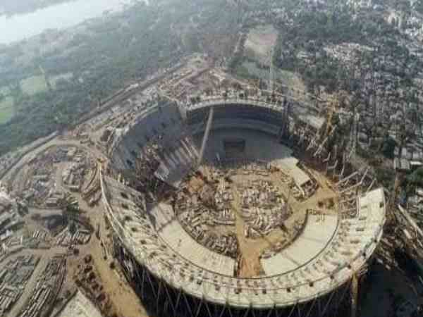 Worlds largest stadium is set to be ready for first IPL T20 match in motera ahmedabad