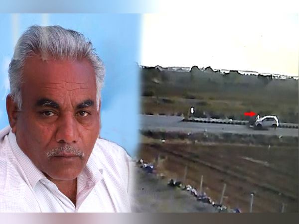 car kills a biker in amreli video viral car kills a biker in amreli video viral