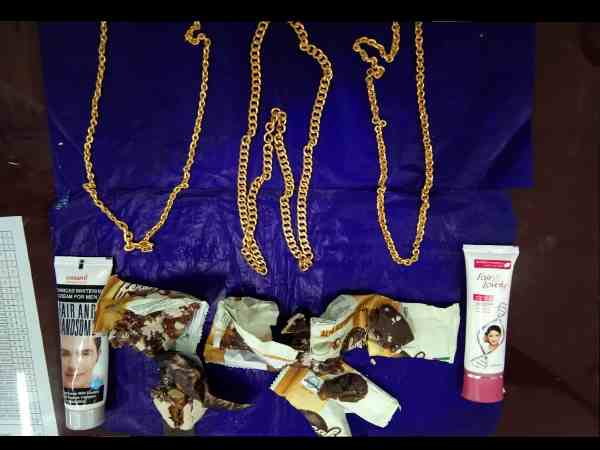 gold inside chocolate wrapper, man arrested on airport gold inside chocolate wrapper, man arrested on airport