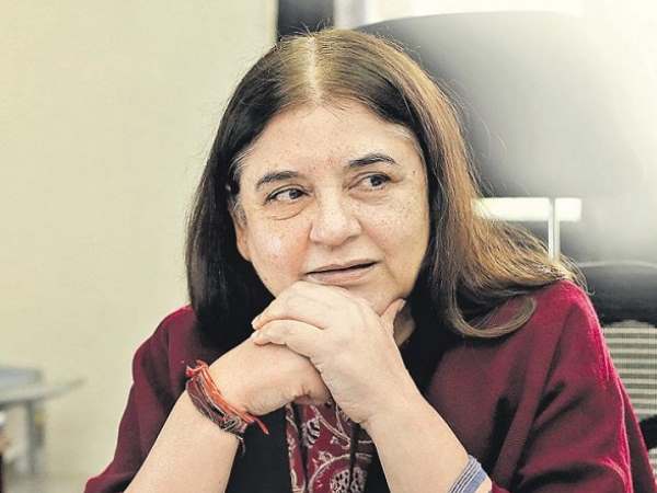 maneka gandhi helps cancer affected donkey