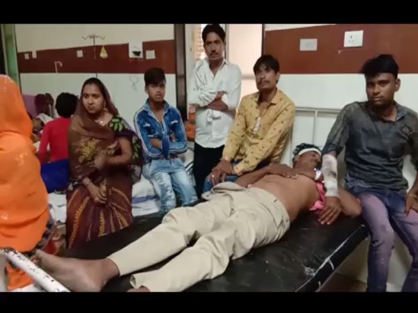 Barati attack in Morena Nine people injured including Bride