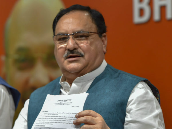 जे पी नड्डा