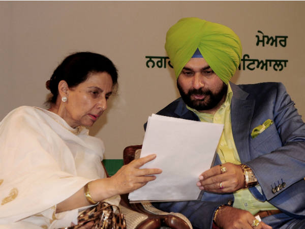 सिद्धू की पत्नी ने कैप्टन पर बोला था हमला