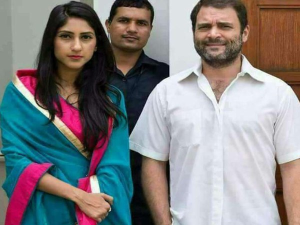 राहुल गांधी संग उड़ी थी अदिति की शादी की खबर 