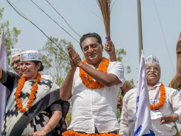 Exit Poll 2019 के रिजल्ट को देखकर भड़के प्रकाश राज 