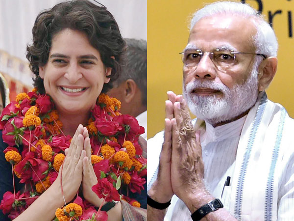 प्रियंका-पीएम मोदी के बीच जुबानी जंग प्रियंका-पीएम मोदी के बीच जुबानी जंग