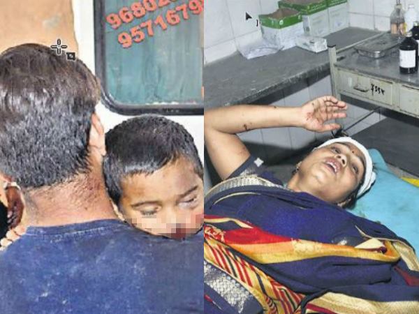 Woman Jumps with Child from Roof Live Goes Viral in Sikar Woman Jumps with Child from Roof Live Goes Viral in Sikar
