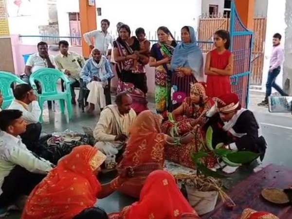 बिना फेरों के दूल्हे के साथ गई दुल्हन