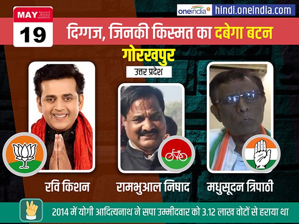 योगी के गढ़ से रवि किशन उम्मीदवार 