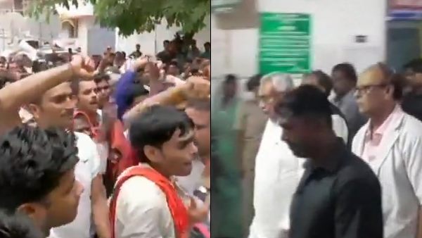 नीतीश का हुआ विरोध 