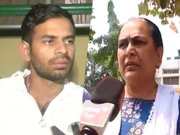 तेजप्रताप से मिलने पहुंची थीं सास पूर्णिमा राय