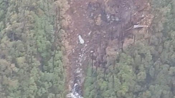  12,000 फीट की ऊंचाई पर मिला मलबा 