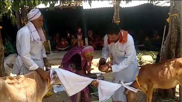 Betul Wife has organised unique marriage for peace of husbands soul Betul Wife has organised unique marriage for peace of husbands soul