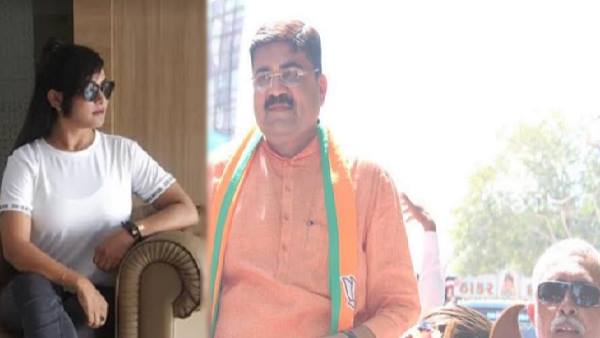 Gujarat BJP MLA Arvind Raiyani Insult a woman anchor in cricket match, Video Viral Gujarat BJP MLA Arvind Raiyani Insult a woman anchor in cricket match, Video Viral