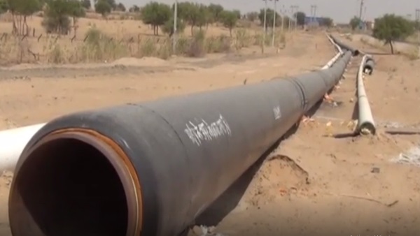 crude oil heating pipeline fired in Barmer rajasthan