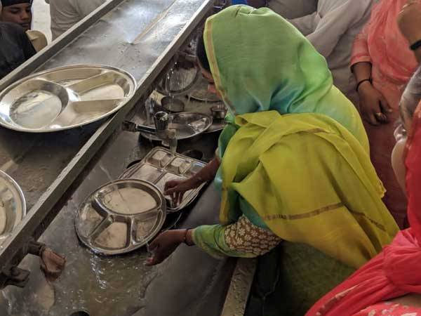union cabinet minister harsimrat kaur reached dam dama sahib