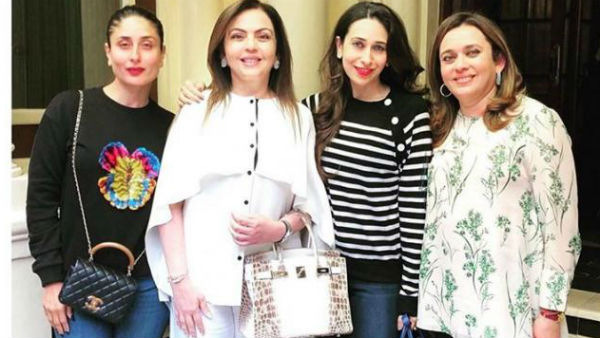 हीरे जड़ित हैंडबैग के साथ वायरल हुई नीता अंबानी की तस्वीर 