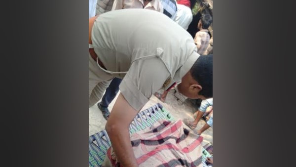 ग्रामीणों ने पेड़ से बांधा