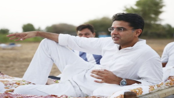 Sachin pilot spend one night in Jalore Farmer Hut