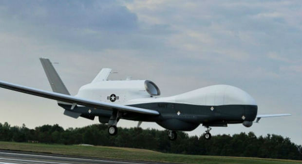 ईरान ने गिराया अमेरिकी ड्रोन 