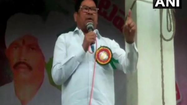 bjp mp in telangana tell tribals Beat forest officials if needed bjp mp in telangana tell tribals Beat forest officials if needed