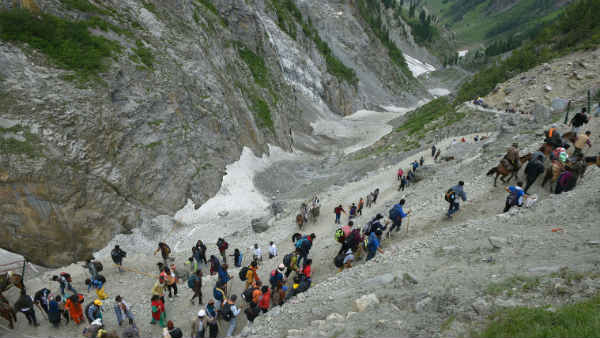 बाबा बर्फानी के दर्शन