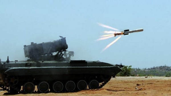 नाग मिसाइल का वजन 42 किलोग्राम