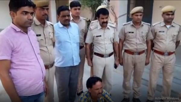 Accused Arrested in Blind murder case of Udaipurwati Jhunjhunu
